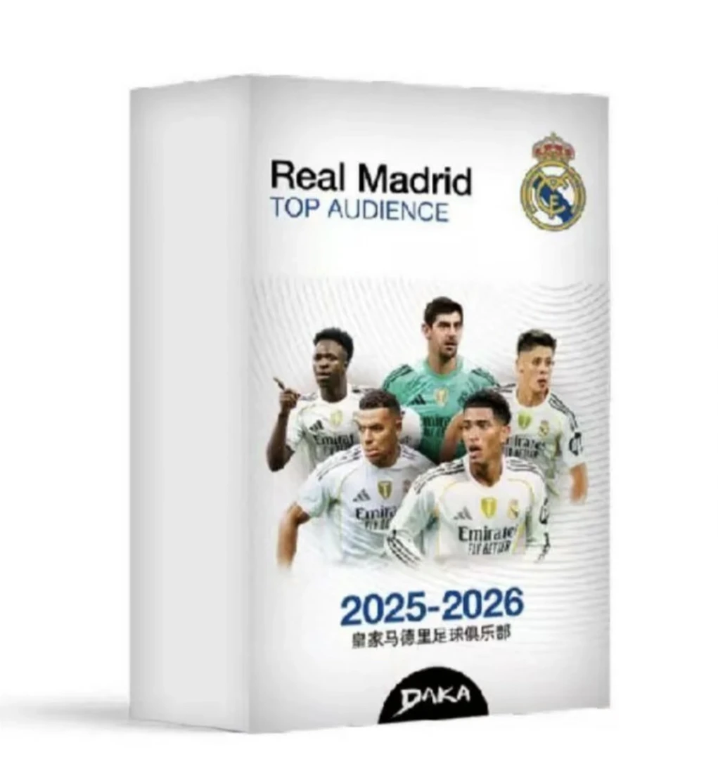 【拆盒】2025-26 DAKA皇马 Top Audience系列2 足球球星卡 盲盒代拆