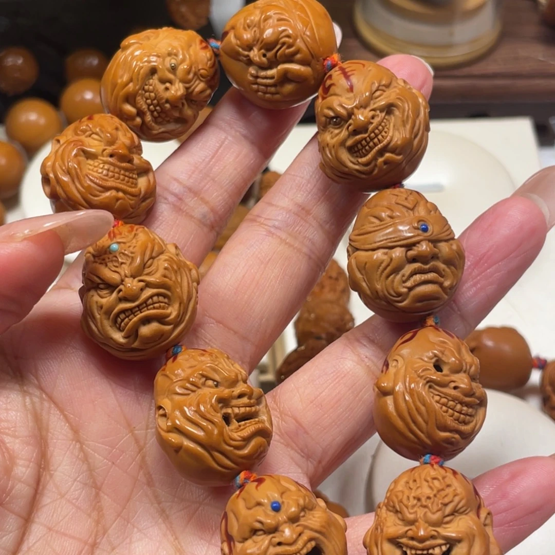 米***余橄榄核手串/手链火焰恶僧橄榄核手串