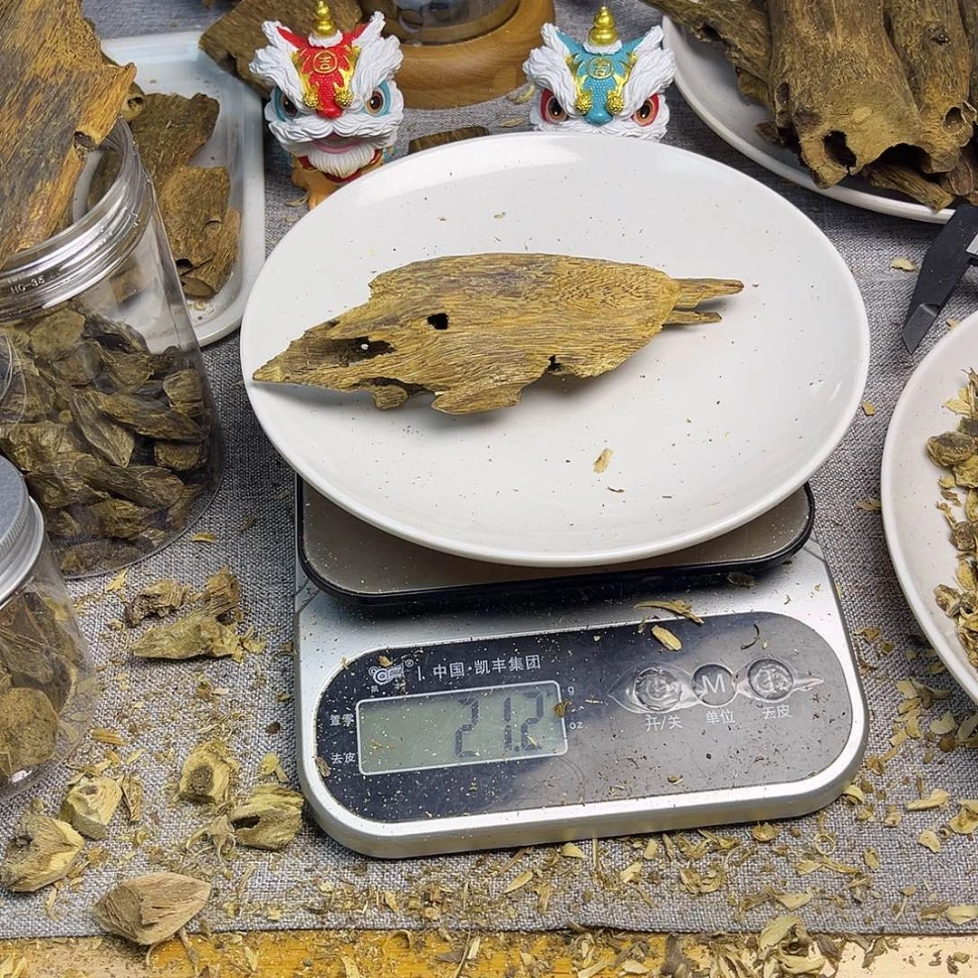 香料奇楠虫漏香21克