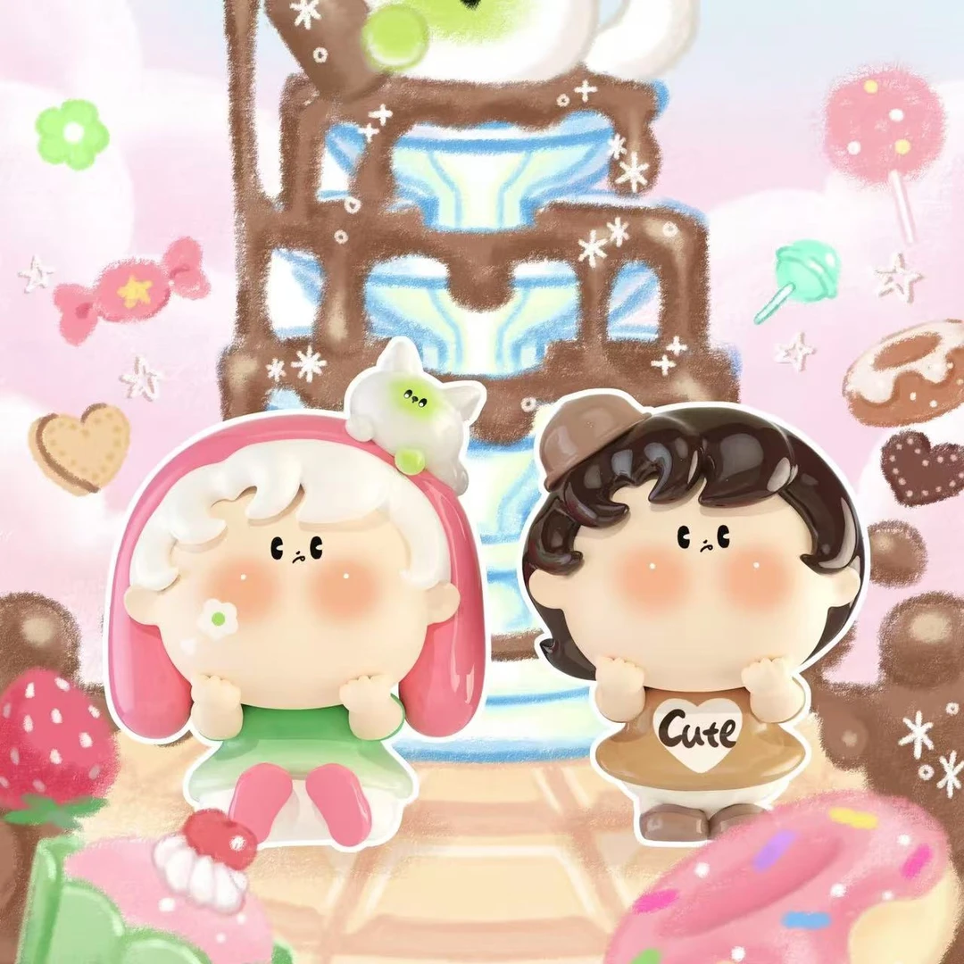 【小藤拆袋】MIDO米豆儿糖果甜心派对系列萌粒潮玩萌粒可爱摆件