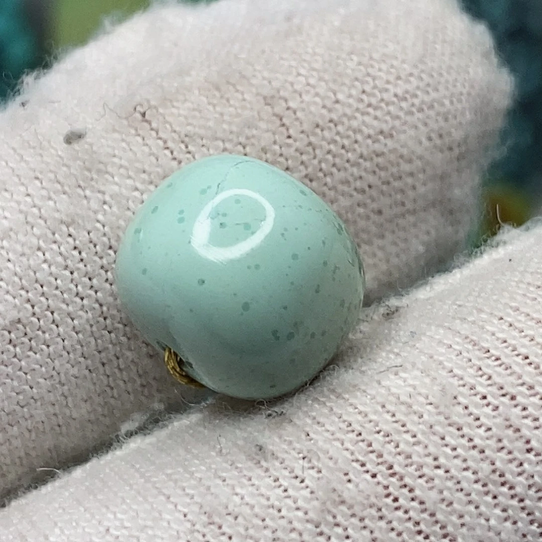 绿松石未镶嵌天然原矿 带武汉地大证书