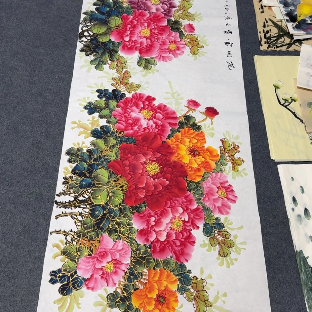 国画会娟艺术馆直播间