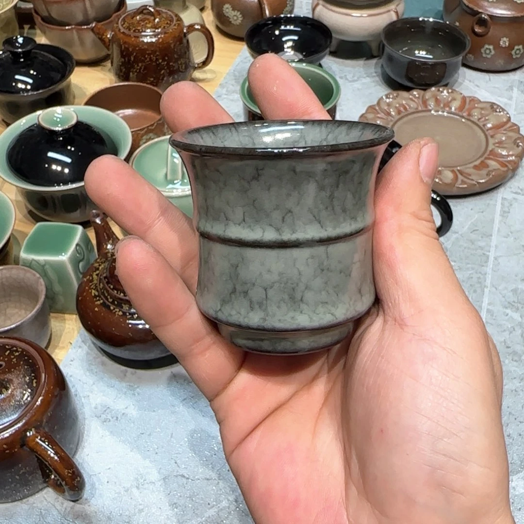 小金茶具青瓷茶器