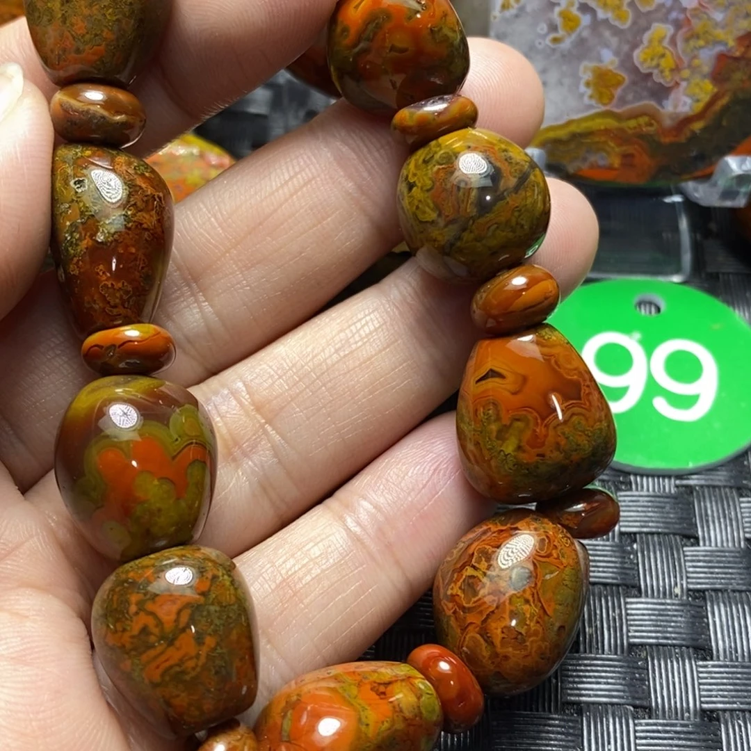 未镶嵌颈饰玛瑙/玉髓流****°