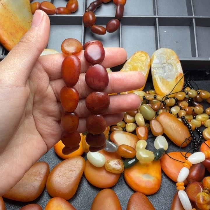 风***起和田玉未镶嵌颈饰