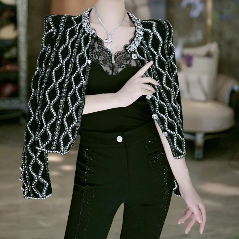 9-9【满目星河】重工时尚气质百搭外套