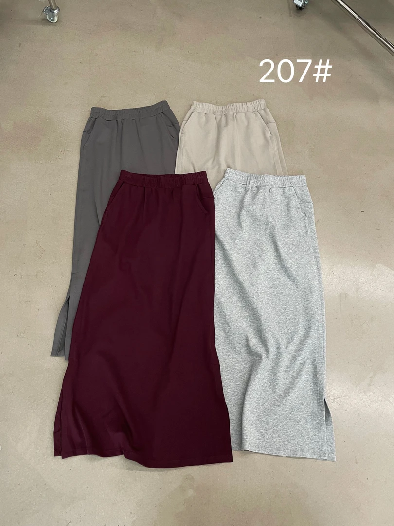 温柔瑶-键盘家秋款福利#韩系极简百搭休闲半身裙kc#207（裙长101）