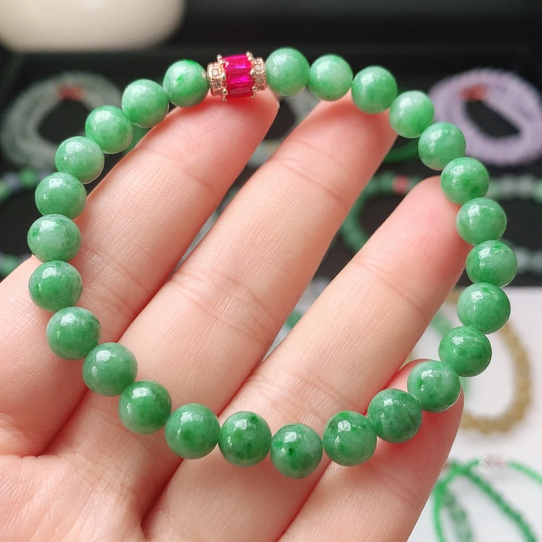 翡翠未镶嵌手链翡翠