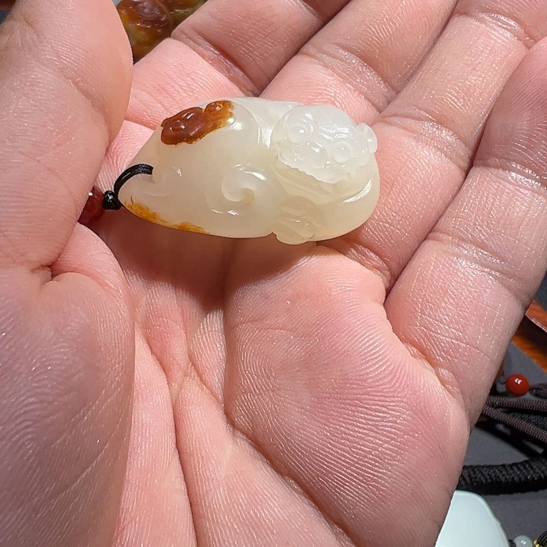 和田玉未镶嵌颈饰崎****6