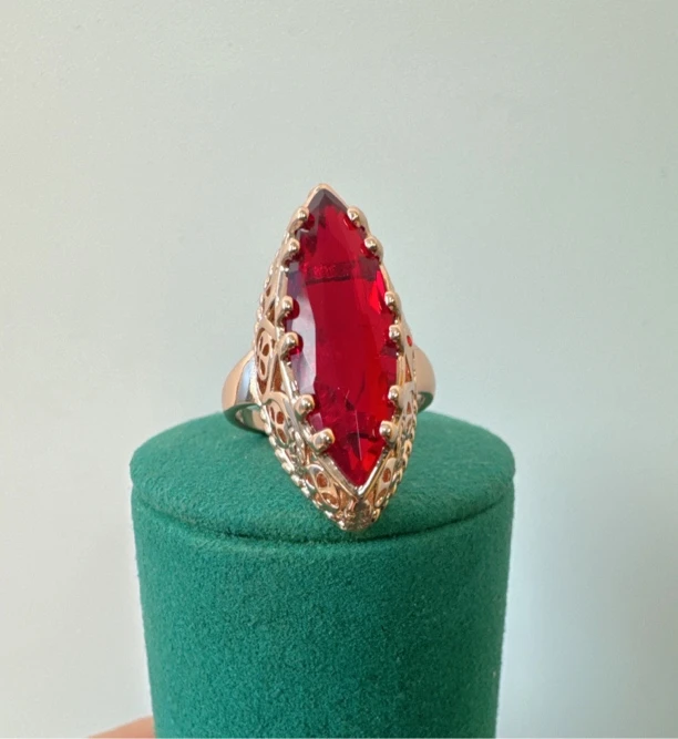 铜合金锆石戒指 096-2024新款戒指