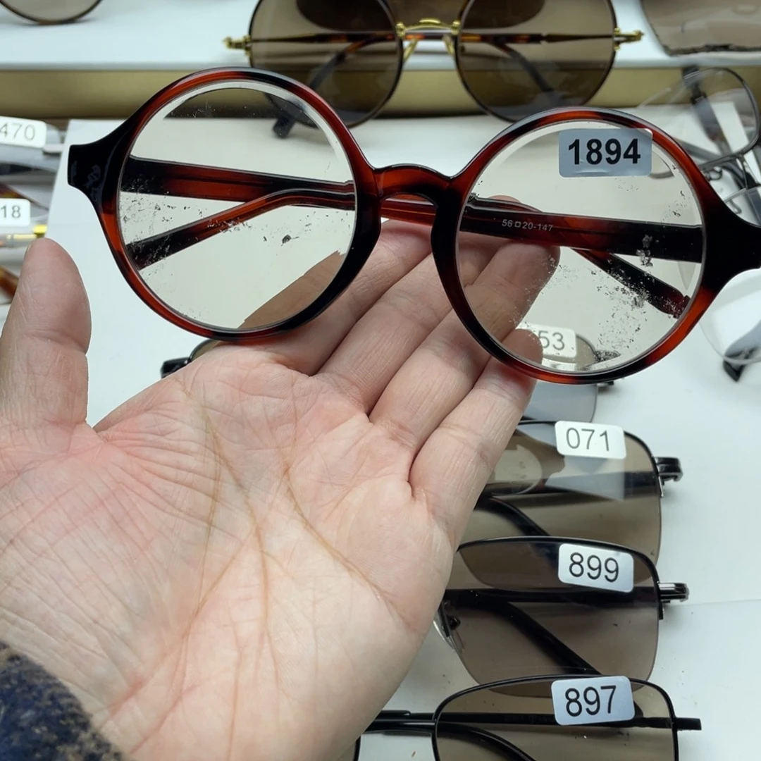 茶水晶复古圆 1894