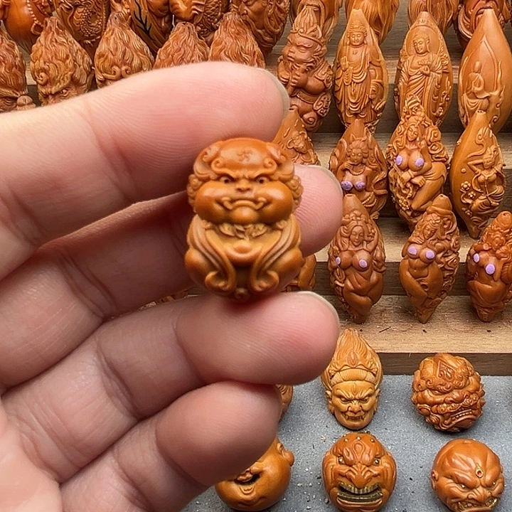 橄榄核吊坠17尺寸的