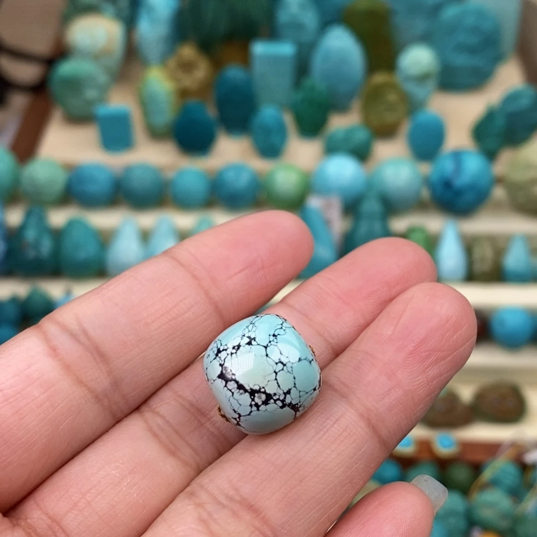 绿松石珠宝奇石未镶嵌