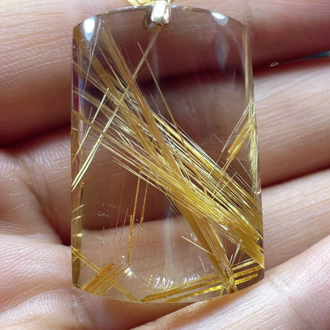 未镶嵌吊坠(不含链)水晶高*