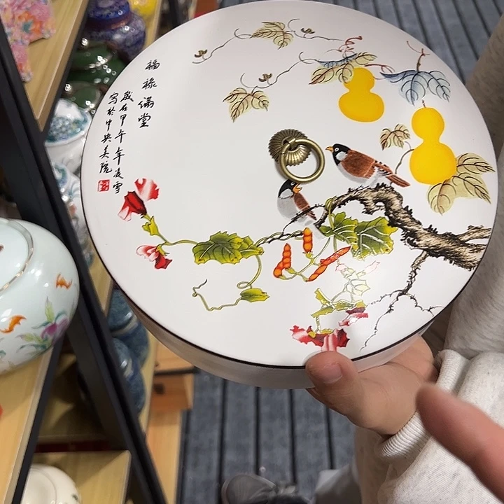 茶叶罐陶瓷家用储物罐瑕疵品介意勿拍