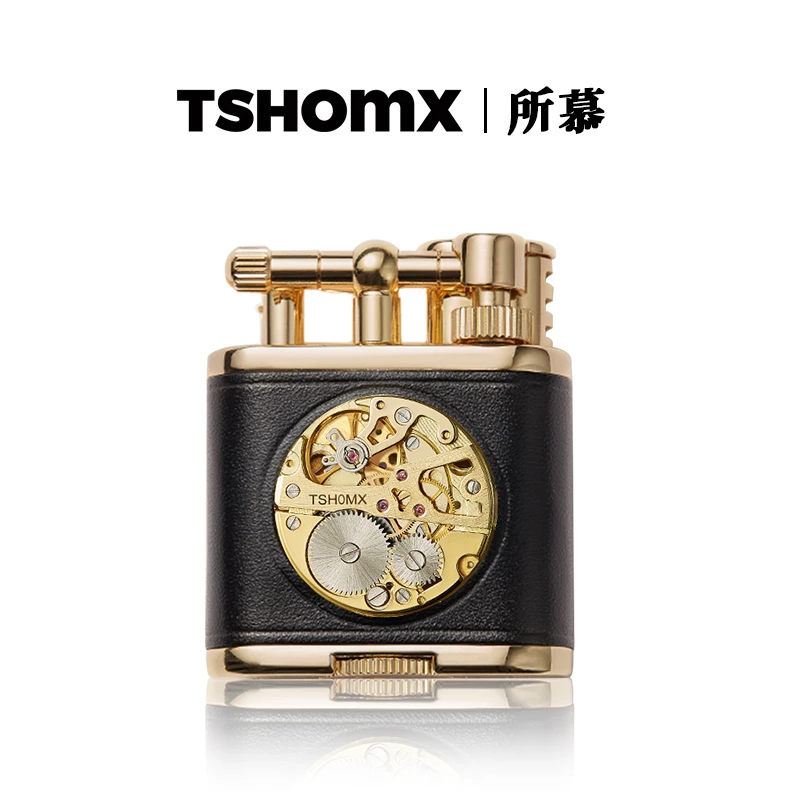 TSHOMX【黑武士】圣诞节送男生创意防风煤油打火机免费定制刻字礼物