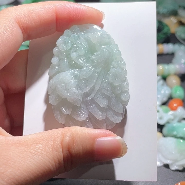 颈饰未镶嵌翡翠天