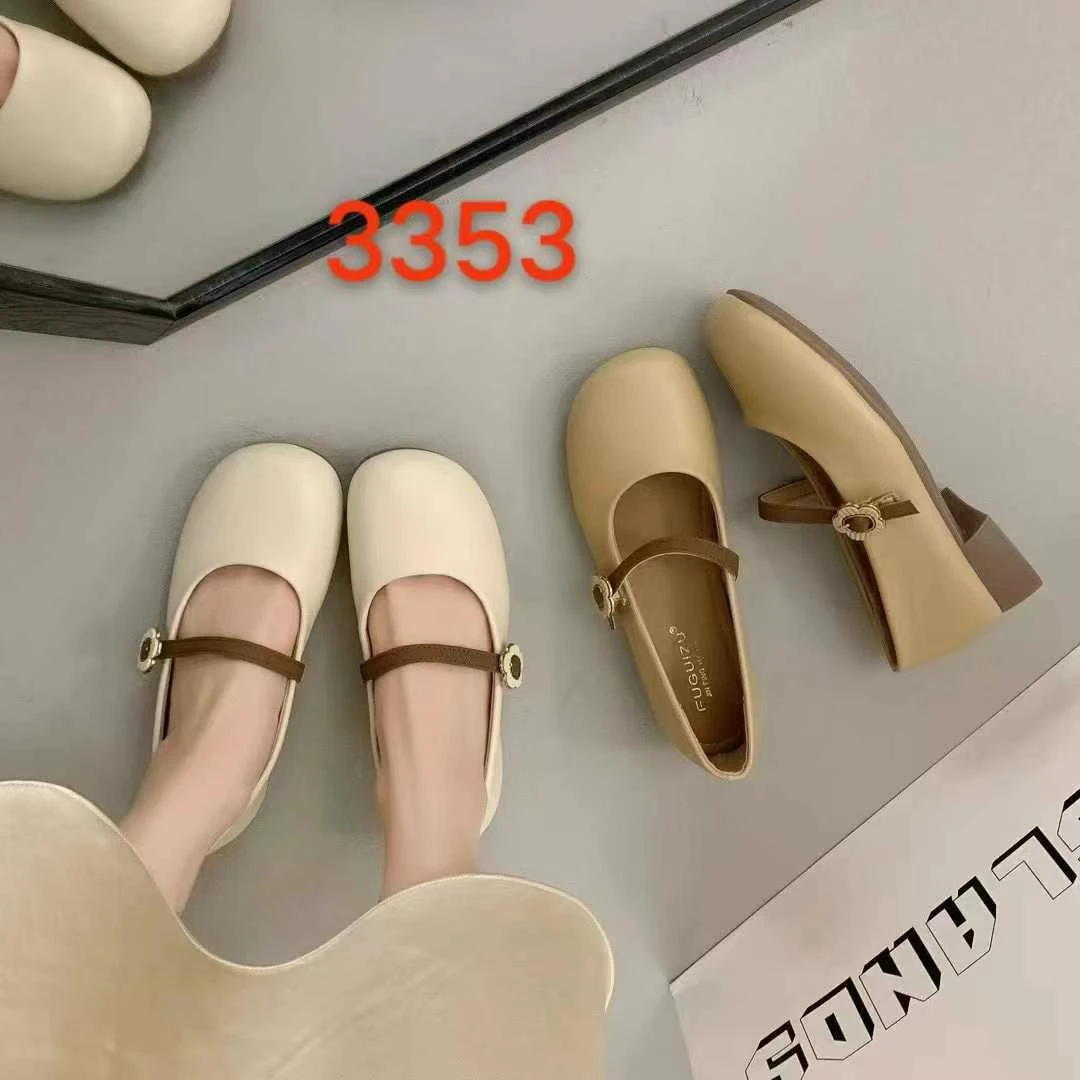 【专属】3353夏季新款平底豆豆鞋软底软面防滑耐磨百搭舒适