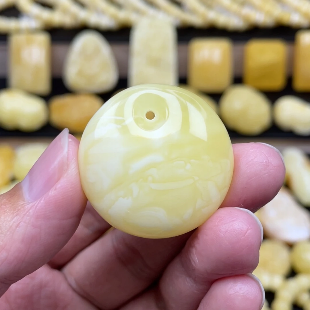 琥珀未镶嵌裸石琥珀蜜蜡