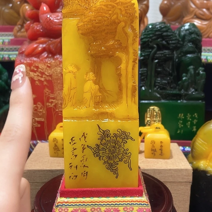 寿山石印石篆刻印章引首章闲章姓名章生日礼物