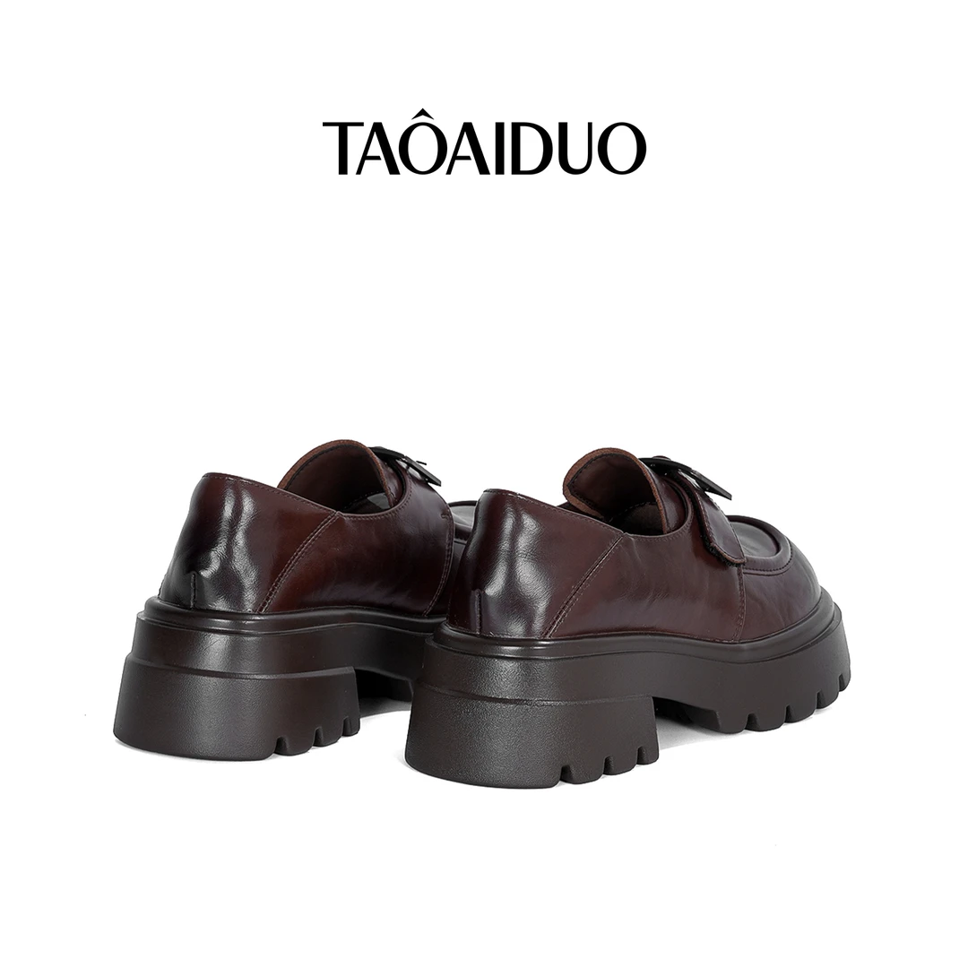 淘爱朵增高6cm时尚潮流百搭女士乐福鞋1021