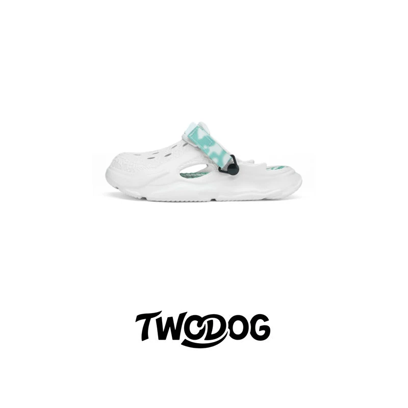 TWODOG-style情侣洞洞鞋外穿防滑EVA凉拖鞋夏季