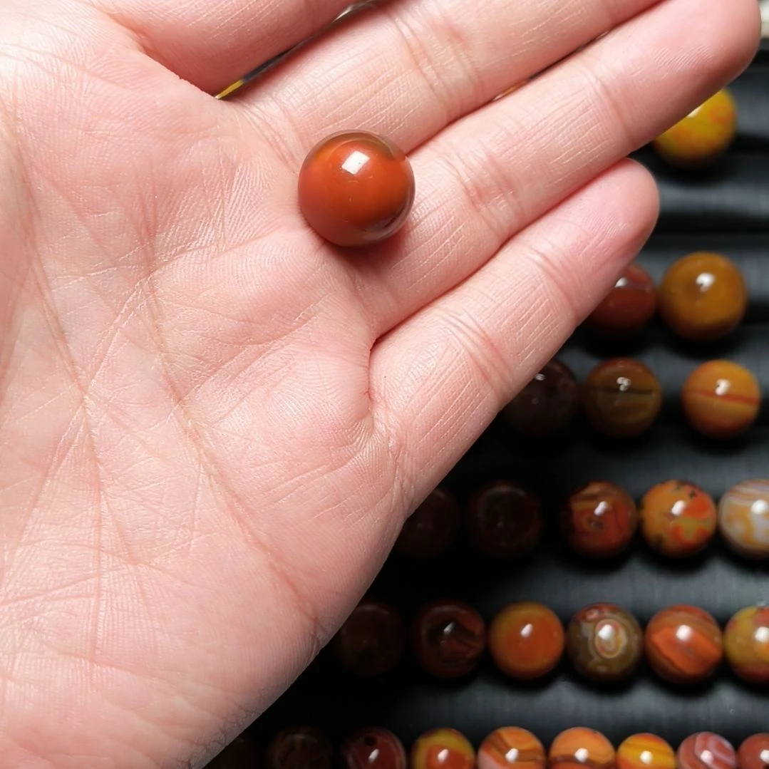 玛瑙/玉髓未镶嵌战国红玛瑙