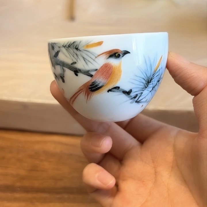 釉下彩手工手绘茶具