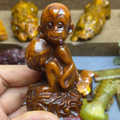 蛇纹石玉未镶嵌颈饰49