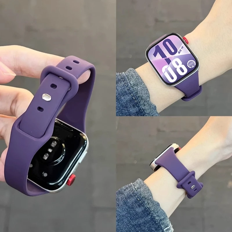 适用华为watchfit4/3手表带手环专用一体硅胶腕带运动智能小蛮腰