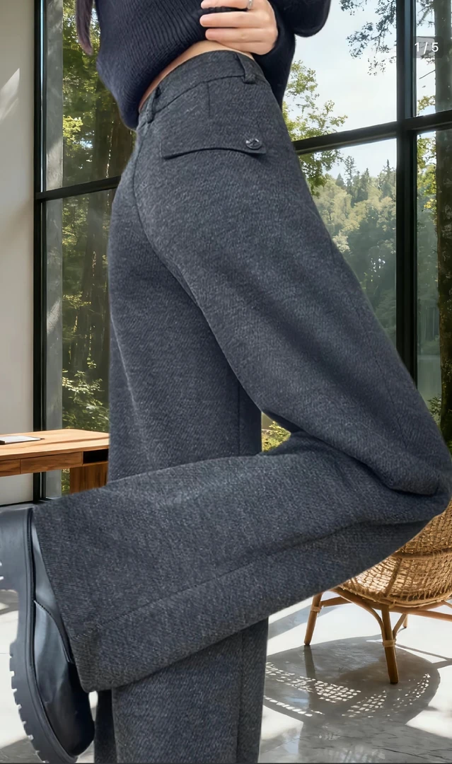 根据编码下单【0711-0720】主播过款后再下单，加厚毛呢裤