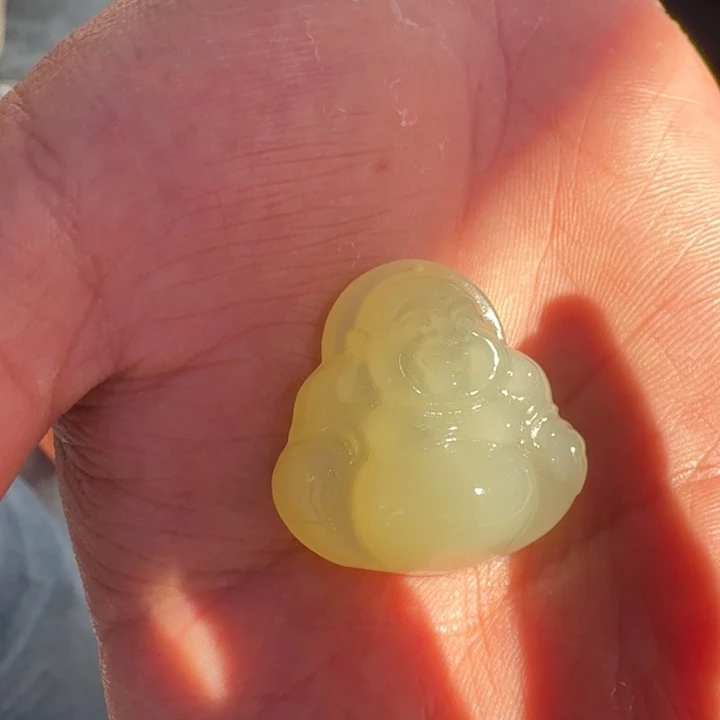 和田玉未镶嵌颈饰卡30