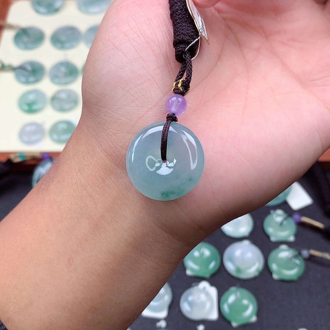 颈饰未镶嵌翡翠4 尺寸24.4-6