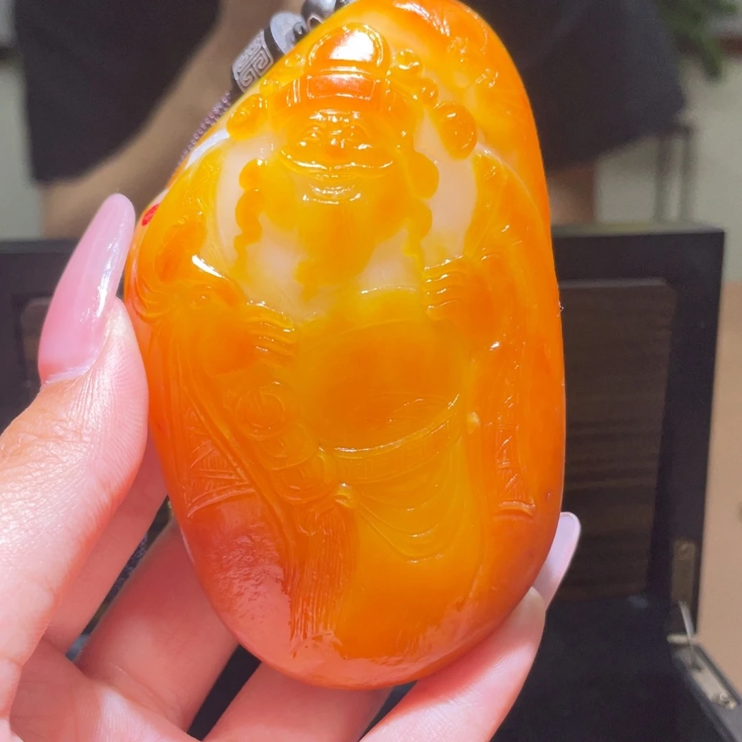 和田玉未镶嵌颈饰D2