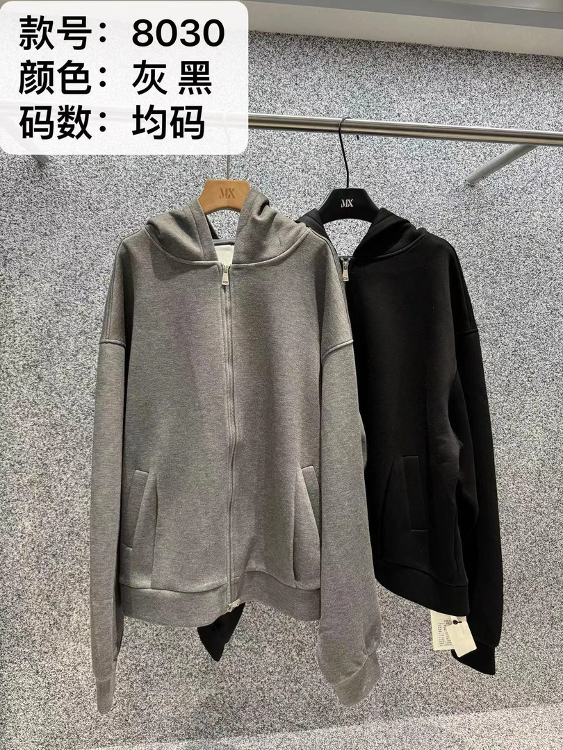 杨杨 8030拉链连帽外套