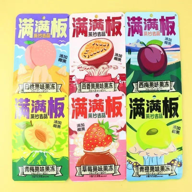 【果冻个人单】满满板果冻蒟蒻水果味椰果大板网红休闲零食
