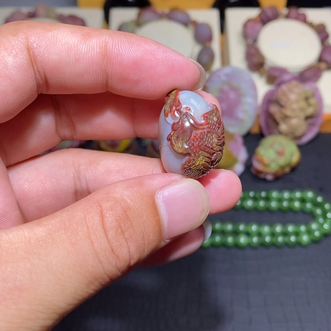 玛瑙/玉髓未镶嵌配饰