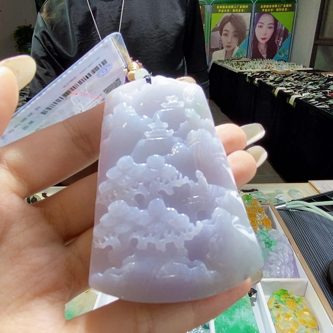 颈饰未镶嵌翡翠翡翠