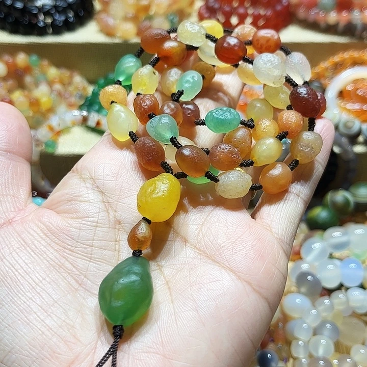 玛瑙/玉髓未镶嵌手链