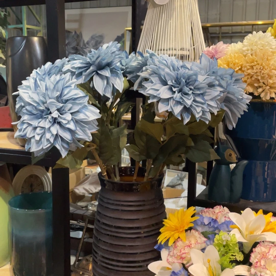 陶瓷摆件，仿真绿植。