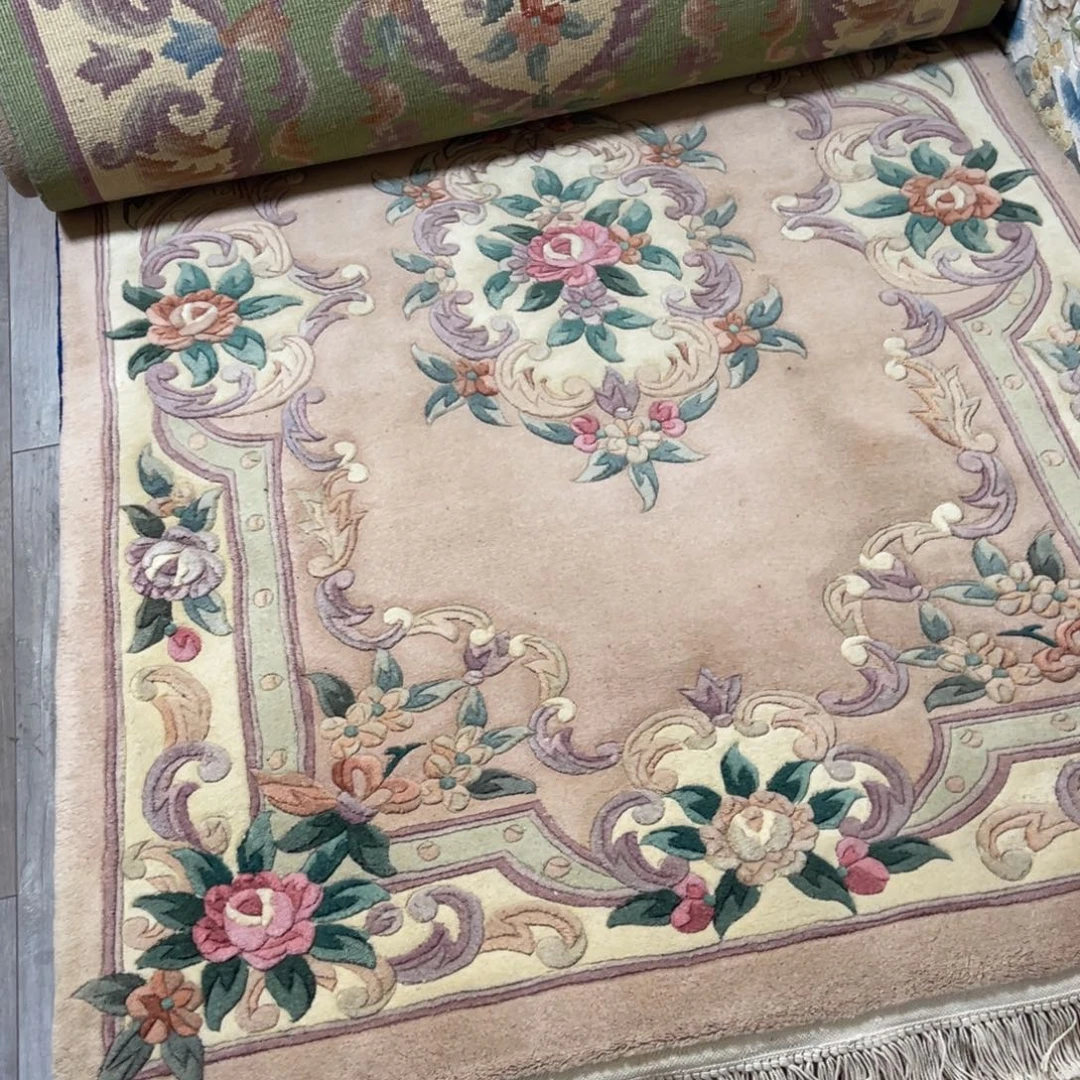 羊毛纯羊毛手工地毯1.2×1.8