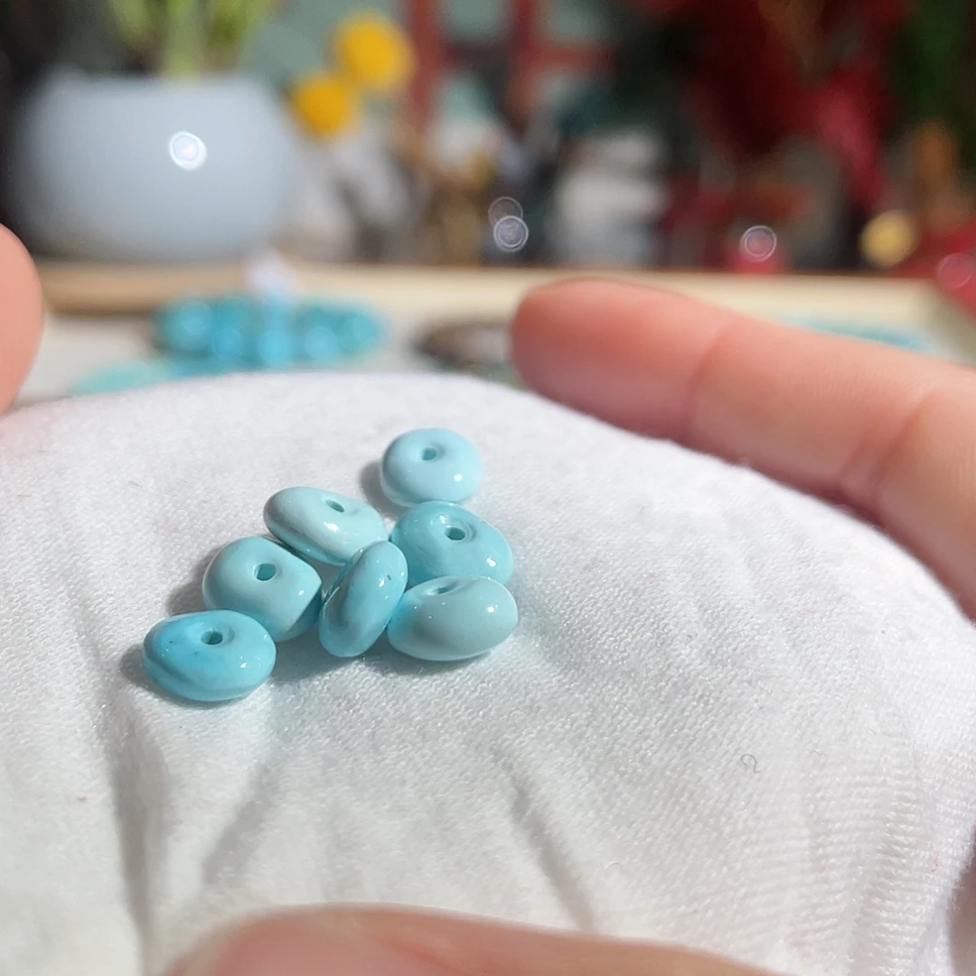 绿松石配饰未镶嵌七*.