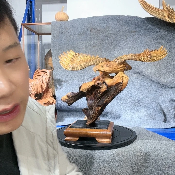 木A****?老鹰摆件工艺品摆件1580