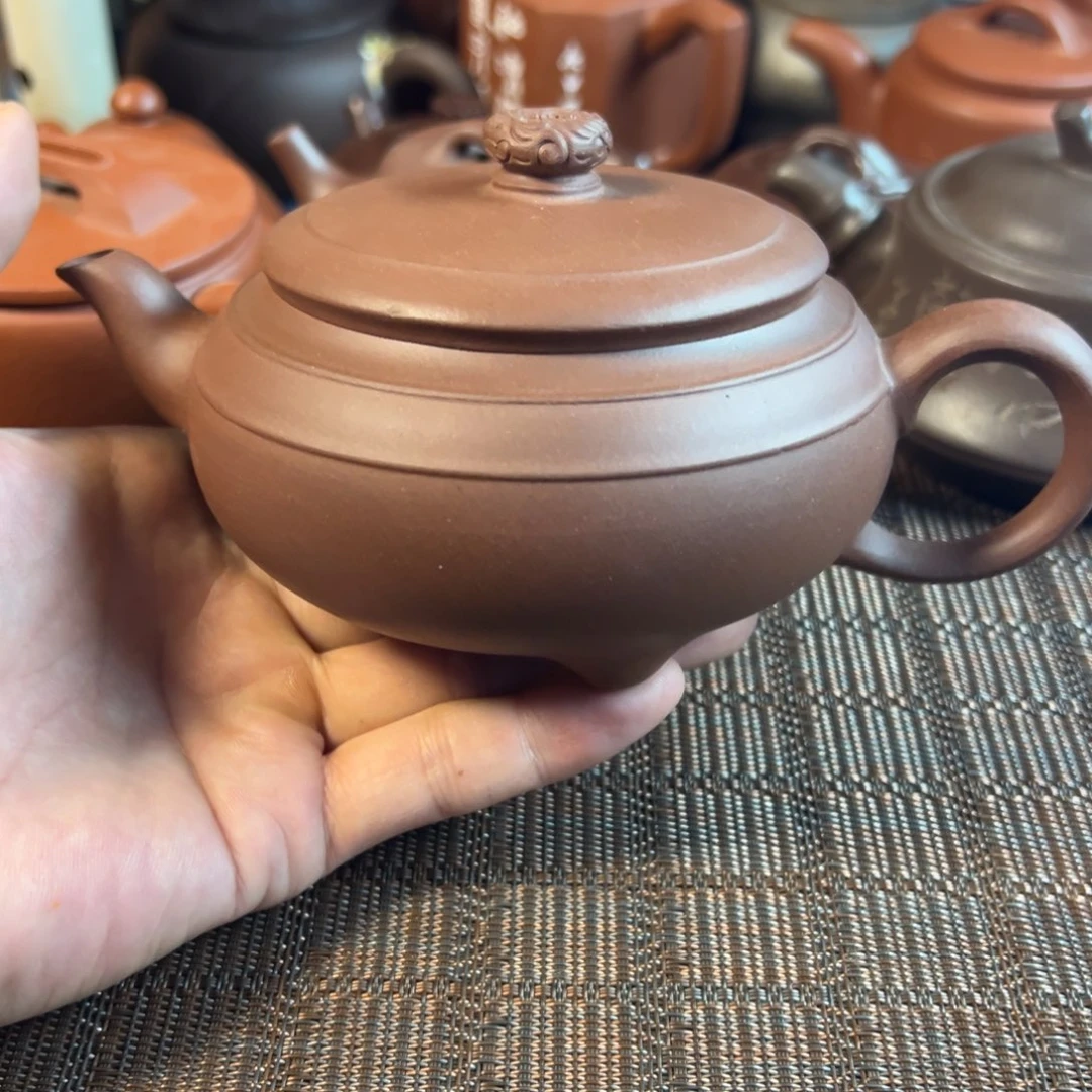 茶壶紫砂宜兴原矿紫砂壶300毫升容量