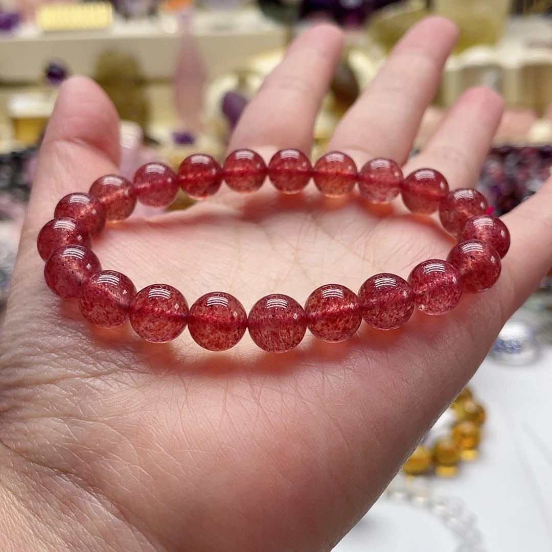 水晶手链未镶嵌草莓晶