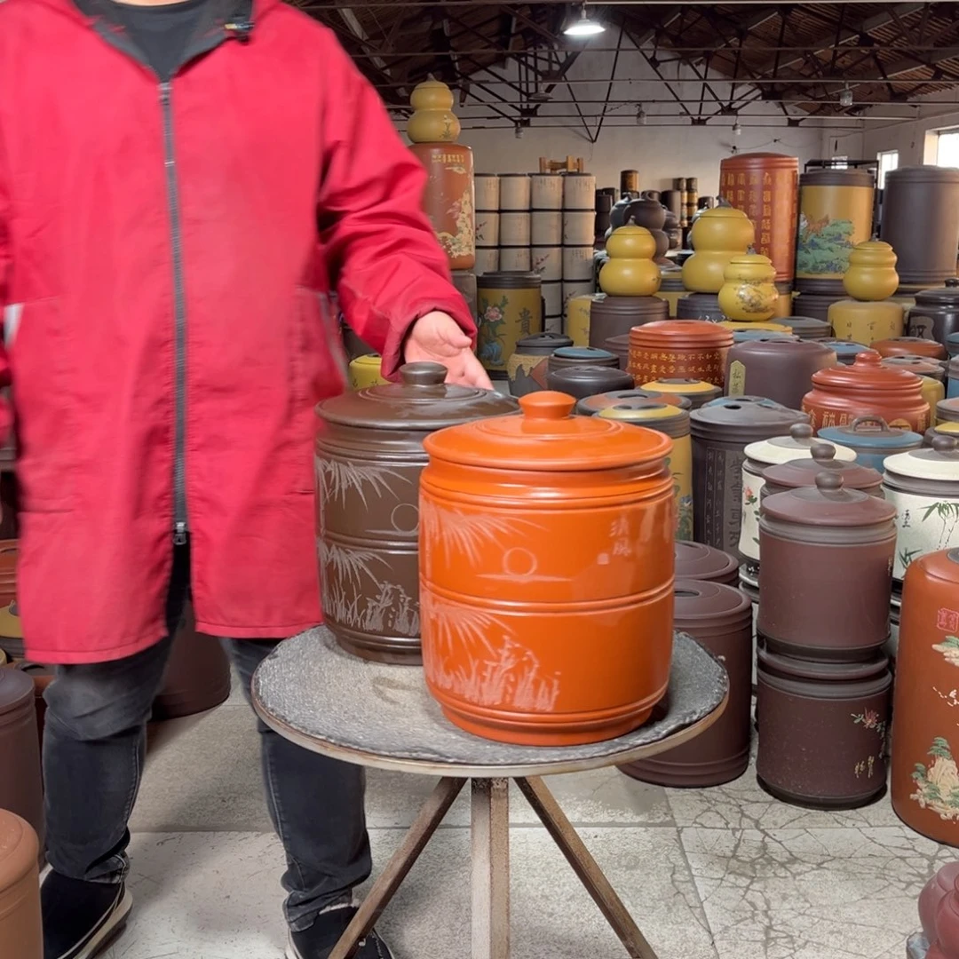 茶叶罐紫砂茶叶罐