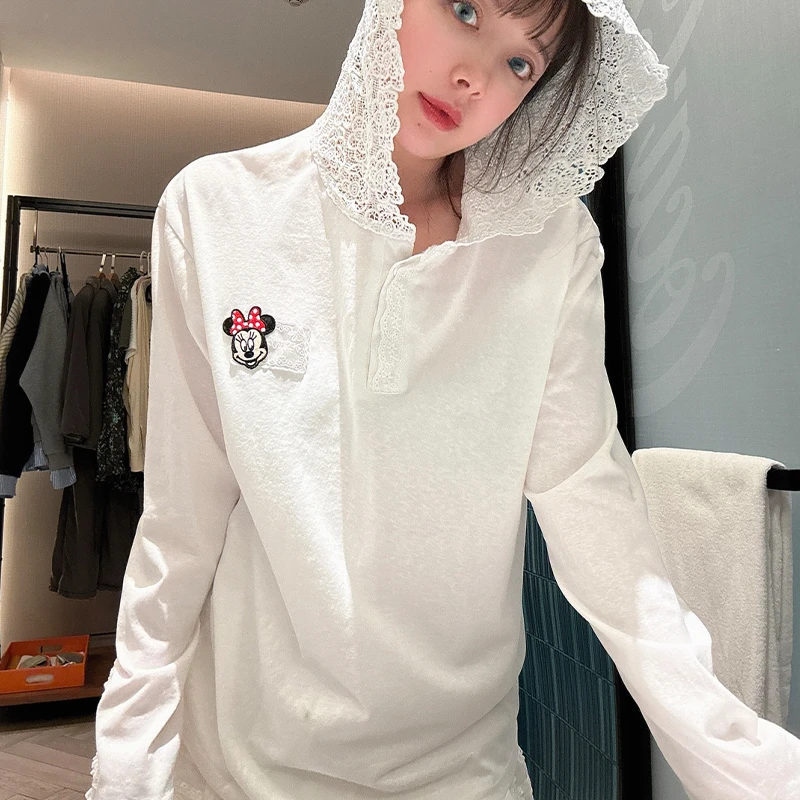 BETTERJOELAY-【甜美喵趣】时尚百搭大气套头衫甜美休闲风GG0169