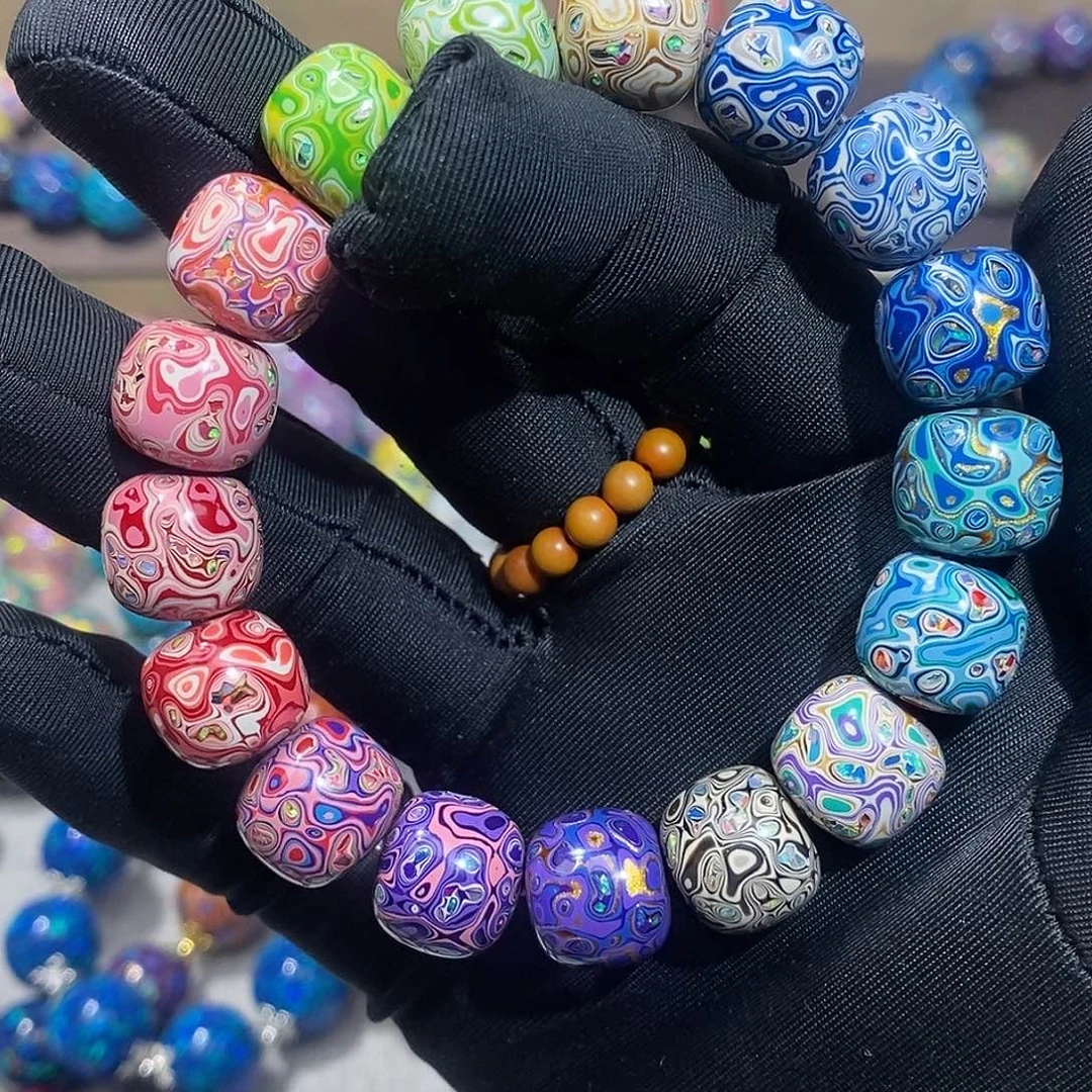 非遗大漆珠老型珠……