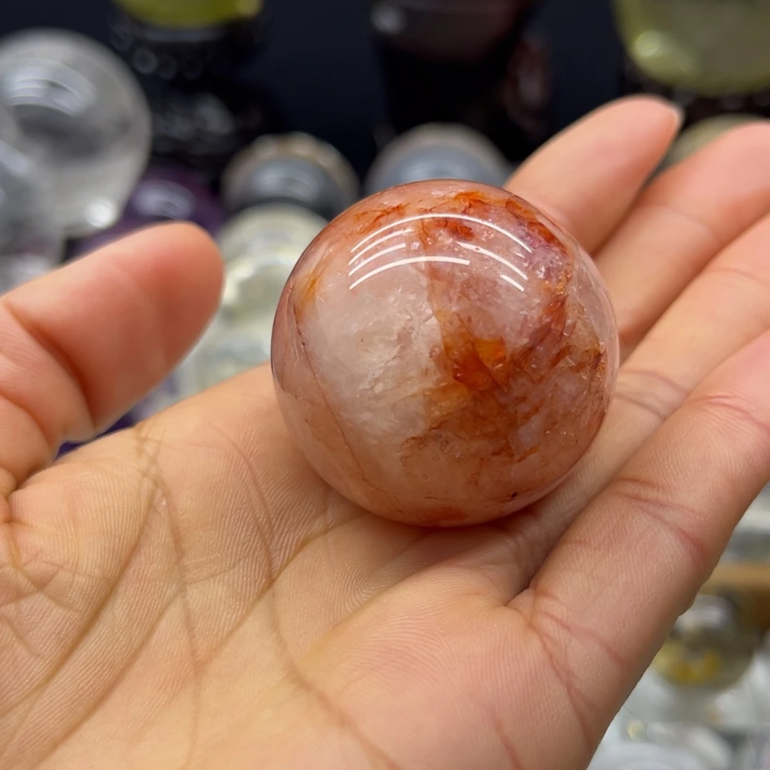 珠宝半成品水晶未镶嵌3.93公分