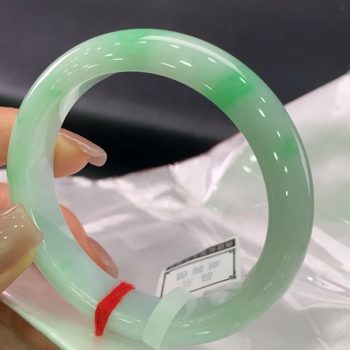 未镶嵌手镯翡翠正圈55-56